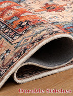 SERISSA Boho Washable Runner Rug, 2x6 Rug Non-Slip Tribal Hallway Kitchen - Image 7