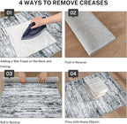 Lansny Modern Abstract Runner Rug 2x10 - Image 4