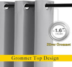 NICETOWN Blackout 72 inch Curtains - Image 5