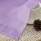 Aiyufeng Light Purple Sheer Curtain Panels Pair Sold 84 Inch Length, Light - Image 6