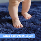 6x9 Fluffy Area Rug for Living Room, Shag Area Rugs for Bedroom - Image 2