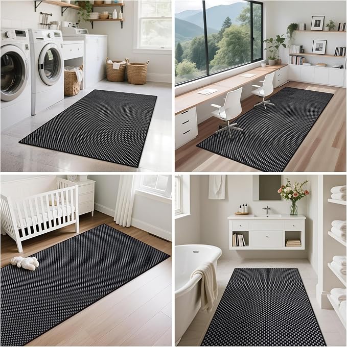 YDKGL 2x8 ft Runners for Hallways Extra Long Woven Washable Kitchen Runner Mat - Image 8