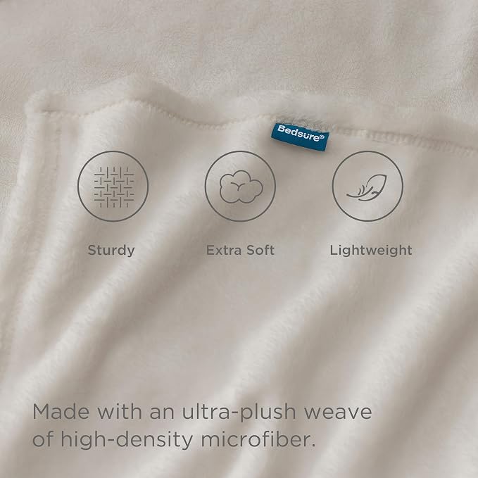 Bedsure GentleSoft Twin XL Fleece Blanket Dorm Bedding - Image 3