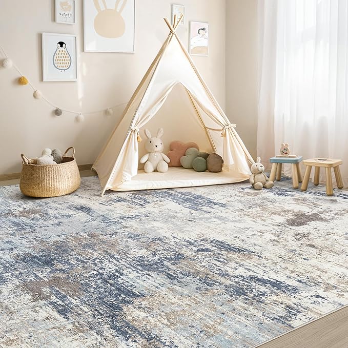 UERMEI 8x10 Area Rug Living Room Rugs Thickened - Image 5