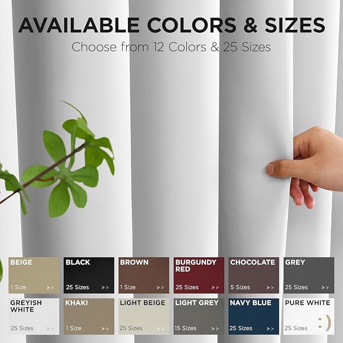 Joydeco Blackout Door Curtain for Doorway Privacy 72 Inches Long, Grommet - Image 7