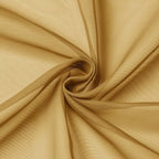 Extra Long Sheer Gold Curtains for Bedroom Living Room 108 Inches Long 2 Panels - Image 9
