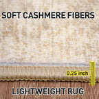 4x6 Area Rugs Washable Rug: Modern Abstract Living Room Rug Soft Anti-Skid Thin - Image 6