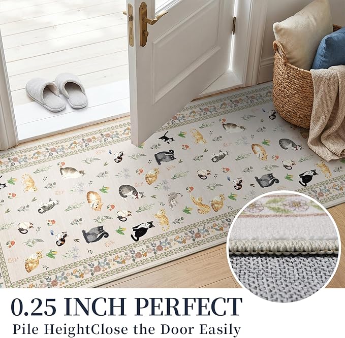 2x12 Washable Hallway Runner Rug - Image 4