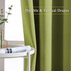 NICETOWN Room Darkening Curtain Panel Grommet - Image 5