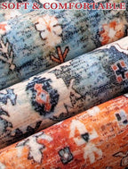 SERISSA Runner Rug for Hallways, Extra Long Boho Rug Ultra Soft Vintage Tribal - Image 5