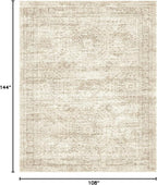 9x12 Area Rugs for Living Room, Non Slip Machine Washable Vintage Rugs - Image 2