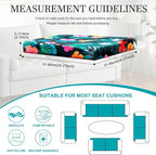 14Pcs Stretch Patio Cushion Covers, Outdoor Couch Covers Replacement, Outdoor - Image 2