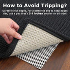 KOZYFLY Extra Long Runners for Hallways 3x16 ft Washable Kitchen Runner Non - Image 5