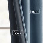 MIULEE Velvet Curtains 108 inches - Image 7