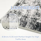 IOHOUZE Small Abstract Area Rug 2x3 Ft Entryway Rugs Washable Door Mat Indoor - Image 5