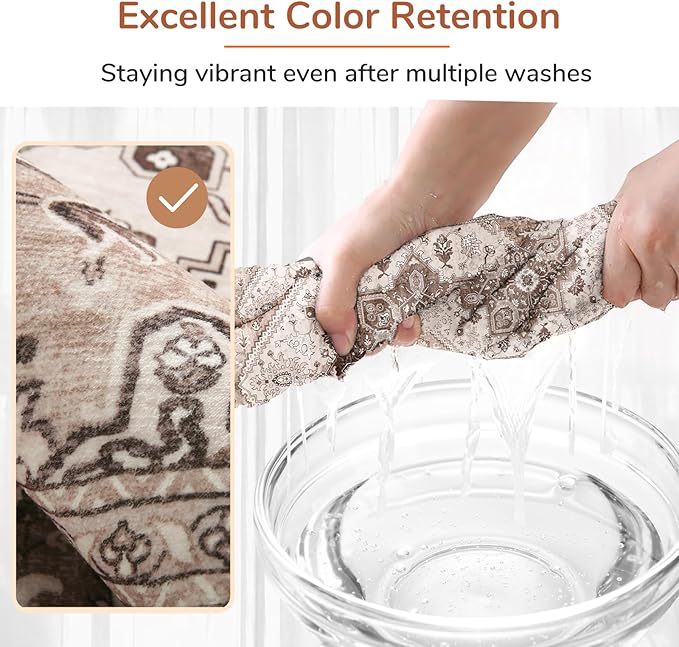 OPPODREAM Soft Area Rugs 5x7, 5x7 Washable Rug - Image 6