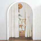 RYB HOME Linen Sheer Curtains - Image 7