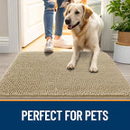 OLANLY Dog Door Mat for Muddy Paws 59x24, Absorbs Moisture and Dirt, Absorbent - Image 6