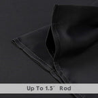 Chyhomenyc Black Valances for Window, Room Darkening Short Curtains for Kitchen - Image 6