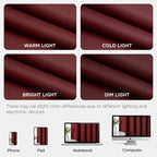 Joydeco Blackout Patio Sliding Door Curtains 72 Inches Long, Grommet Privacy - Image 9