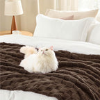 Bedsure GentleSoft Brown Throw Blanket - Image 4