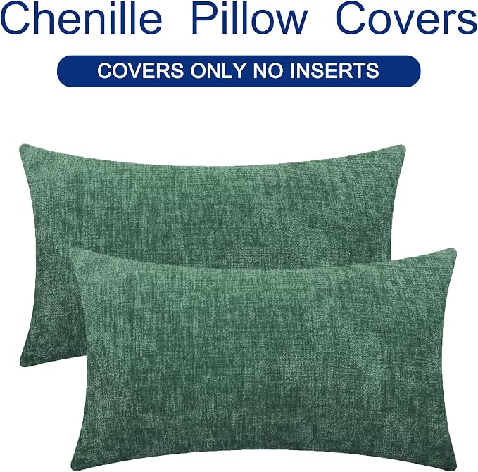CaliTime Christmas Throw Pillow Covers Decorative 16 X 26 Inches Pack of 2 Cozy - Image 6