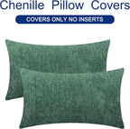 CaliTime Christmas Throw Pillow Covers Decorative 16 X 26 Inches Pack of 2 Cozy - Image 6