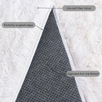 Rugs for Living Room 9x12, Soft Shaggy Modern Shag Area Rug for Bedroom - Image 5