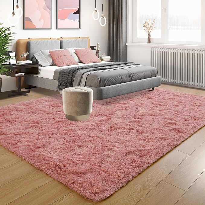 Tepook Area Rugs 9x12 for Living Room, Super Soft Fluffy Rugs for Bedroom - Image 3
