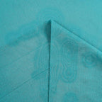 DWCN Turquoise Sheer Curtains Semi Transparent Voile Rod Pocket Curtains - Image 5