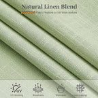 Sage Green Pinch Pleated 84 Inch Curtains - Image 8