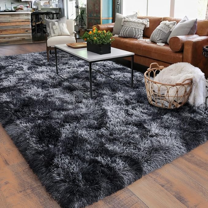 Rugs for Living Room 10x14, Soft Shaggy Modern Shag Area Rug for Bedroom - Image 7
