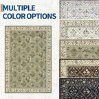 GarveeHome Living Room Rug 5x7 Rug Machine Washable Stain Resistant Area Rug - Image 8