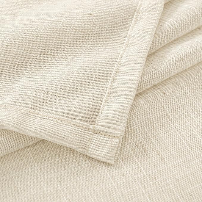 BGment 108 Inches Long Linen Curtains - Image 9