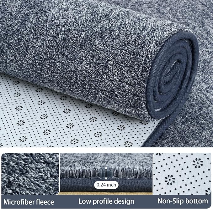 AROGAN Washable 2x8 Runner Rug for Hallway, Long Runner Rugs wtih Soft Memory - Image 3