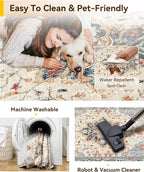 Area Rugs 2'x10' Runner Rug Non Slip Washable - Image 5