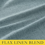 NICETOWN 100% Absolutely Blackout Linen Curtains - Image 9
