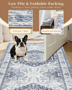 Madane Washable Runner Rug - Image 7