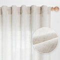 MYSKY HOME Farmhouse Kitchen Curtains 54 inches Long, Boho Curtain Panels by MYSKYHOME
