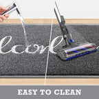 CozyBounty Grey Door Mat Welcome Mats Outdoor Indoor Non-Slip Doormat - Image 7