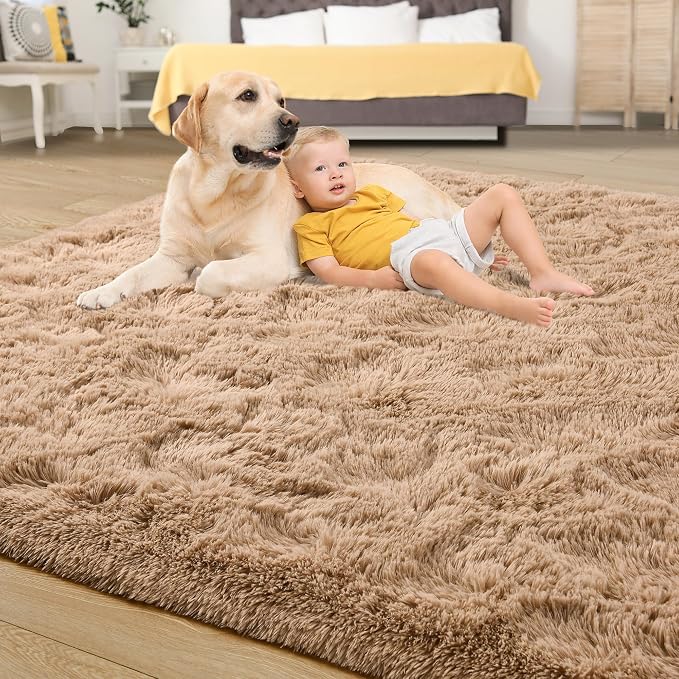 Tepook Area Rugs 10x14 for Living Room, Super Soft Fluffy Rugs for Bedroom - Image 4
