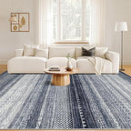Nakagishi 10x12 Area Rug Living Room: Washable Boho Large Neutral Modern Soft - Image 4