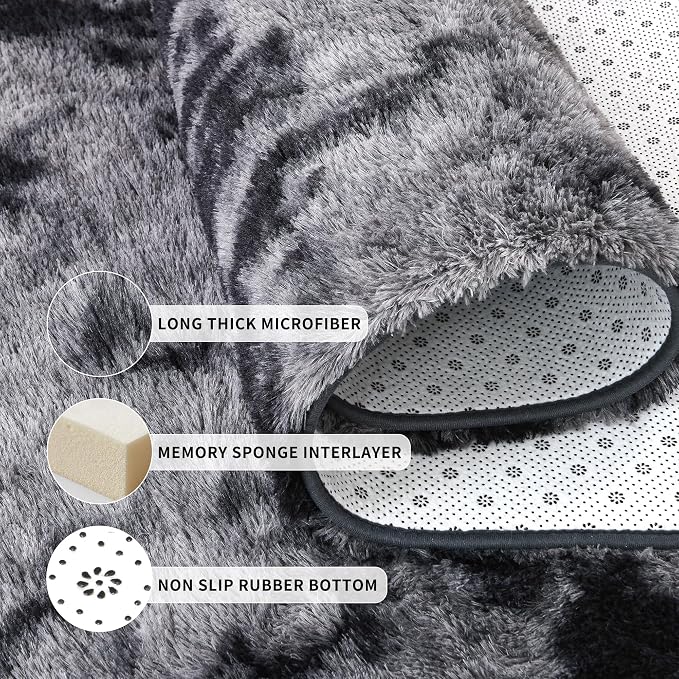 Tepook Area Rugs 10x14 for Living Room, Super Soft Fluffy Rugs for Bedroom - Image 7