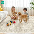 8x10 Area Rugs for Living Room, Non-Slip Backing Large Washable Rug for Nursery - Image 9