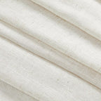 MYSKY HOME Country Curtains for Sliding Glass Door, Back Tab Semi Sheer Curtain - Image 6