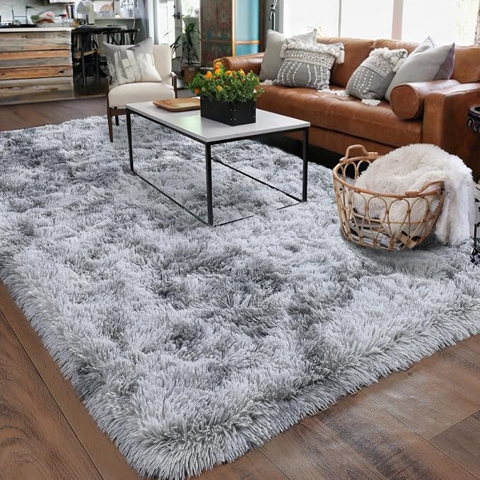 Rugs for Bedroom 4x6, Soft Shaggy Modern Shag Area Rug for Living Room - Image 7