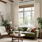 Nanspring Taupe Burlywood Curtains 72 Inches Long - Image 7