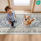 Runner Rug 2x6, Ultra-Thin Entryway Rug Non Slip Washable Rugs - Image 9