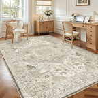 Madane 6x9 Area Rugs for Living Room, Stain Resistant Washable Rugs, Non-Slip - Image 2