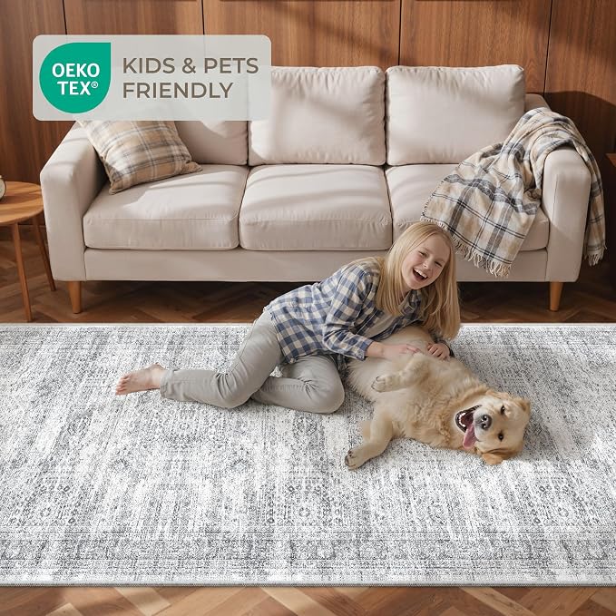 2x7 Runner Rug Non Slip, Thin Entryway Washable Rug - Image 9